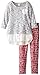 One Step Up Big Girls' Two-Piece Set with Sweater Top with Leggings