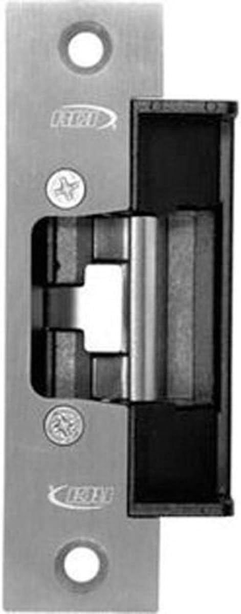 Rutherford Controls 6 Series Brushed Stainless Steel Heavy Duty Electric Strike, 12/24 VDC and 12/24 VAC (Pack of 1)