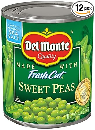 Del Monte peas sweet 8.5oz (024000165156)