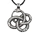 Paw Paw House Dragon Necklace Norse Viking Snake Ouroboros Talisman Pagan Wicca Spiritual Jewelry (4108S)