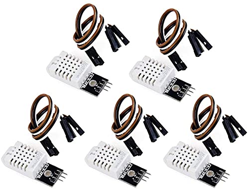 DollaTek 5Pcs Digital Temperature And Humidity Sensor Module Replace SHT11 SHT15