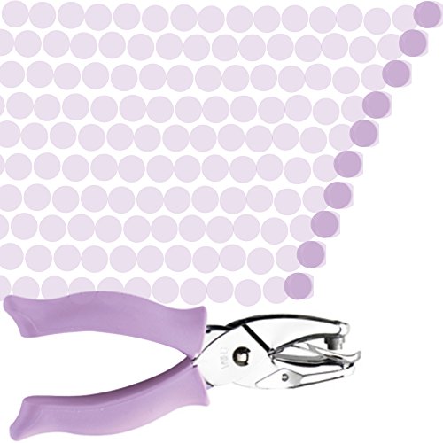 Hand Punch - Shape Puncher, 1/4 Inch - Great for Crafting and Fun Projects - 4 Different Shapes - Heart, Circle, Star, Rectangle - Value Set - Thumbnail 4