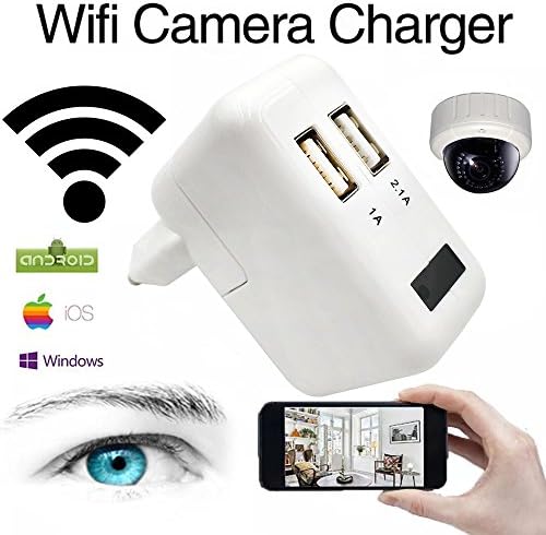 USB Charger IP Wifi Wireless Wall Adapter 1080P Nanny Security Voice Gadgets Micro Surveillance Hidden Equipment Gear