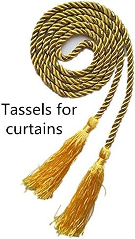 Graduation Honor Cord with 4 pcs Tassel (Gold)