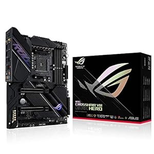 ASUS ROG CROSSHAIR VIII DARK HERO Gaming moederbord AMD X570 ATX met PCIe 4.0, 16 fasen, OptiMem III, Wi-Fi 6 (802.11ax…