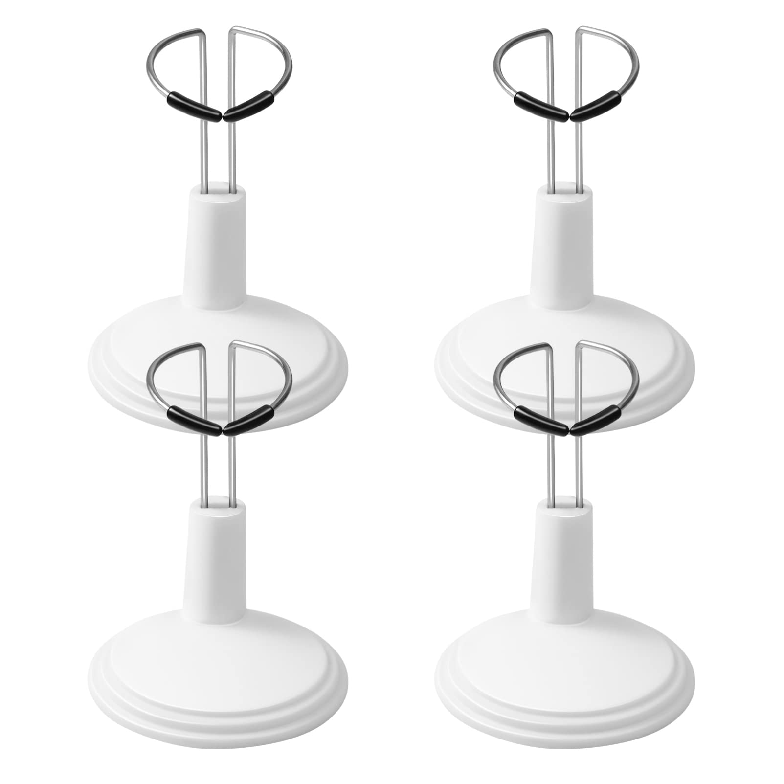 NUOBESTY 4Pcs Doll Stands, 15CM Doll Display Holder Model Support Frame Action Figures Stand Doll Accessories for Home Store Market Decor