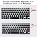 Se7enline Compatible with MacBook Pro Keyboard Cover for Mac Pro 13 inch 2022/2021/2020 & 16 inch 2019/2020 Model M1 M2 A2338/A2141/A2289/A2251 with Touch Bar, Frost Transparent