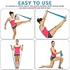 Resistance-Bands-Set-AKBYTCY-Skin-Friendly-Fitness-Exercise-Bands-with-Different-Resistance-Levels-for-Women-Men-Ideal-for-Gym-Home-Workout-Yoga-Pilates-Strength-Training-Legs-59in-Long Resistance Bands Set, AKBYTCY Skin-Friendly Fitness Exercise Bands with Different Resistance Levels for Women & Men…
