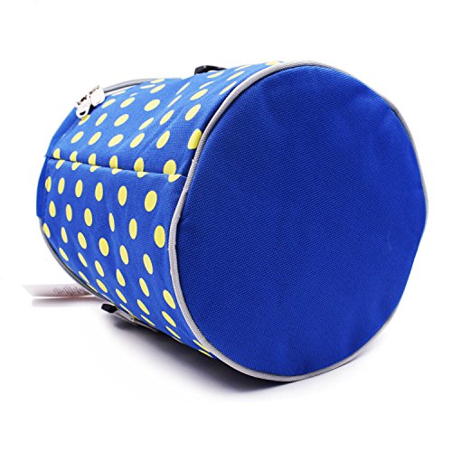 WITERY Thermal Cooler Insulated Lunch Bag, Zipper New Waterproof Nylon Lunch Bag Tote Insulated Thermal / Insulated Cooler Lunch Box Sack Picnic Storage Carry Case Pouch Tote Bag Lunch Kit - Thumbnail 7