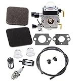 Hipa Carburetor with Air Filter for Stihl FS80 FS85 FS75 HS75 HS80 HS85 HL75 HL75K FH75 HT70 HT75 KM80 KM85 KM85R SP80 SP85 FC75 FC85 Edger Hedge Trimmer