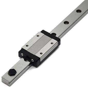 Reliabot 200mm Mgn12 Linear Rail Guide And Black Mgn12h Carriage Block With Anti Fall Strips For 3d Printer And Cnc Machine Amazon Com Industrial Scientific