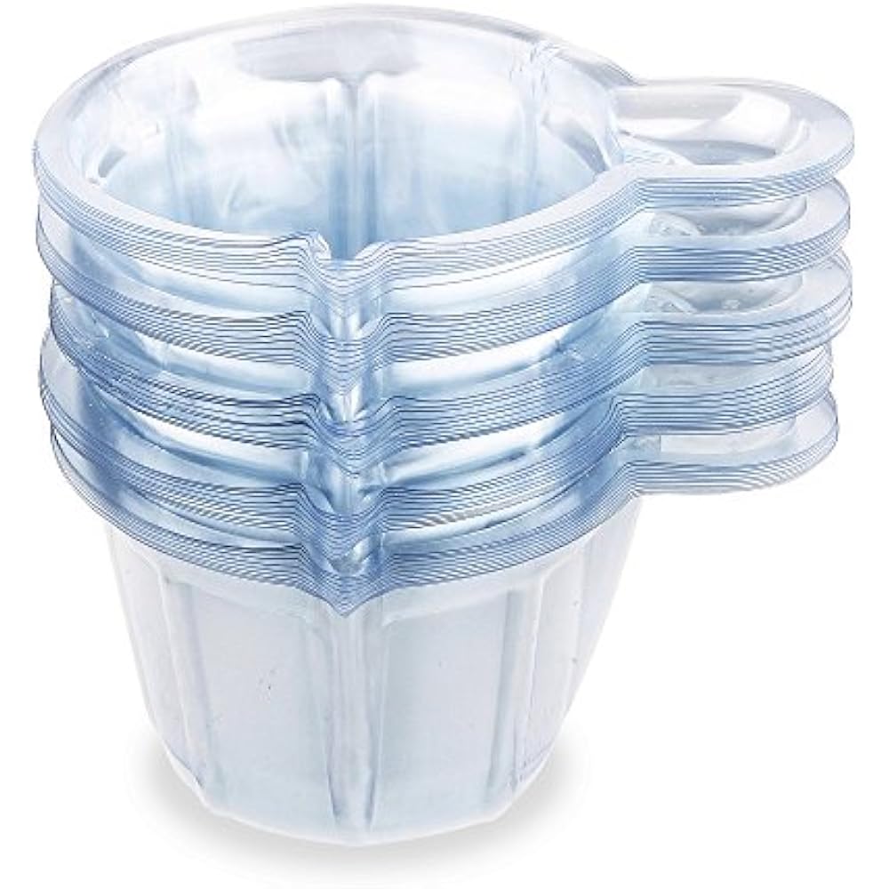 Disposable Plastic Urine Collection Cups, 50 Urine Sample Cups, Easy To