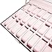 mefeir Watch Box for Men Women PU Leather Display Storage Collection Organizer Jewelry Case with Removable Pillows (24 Slot)