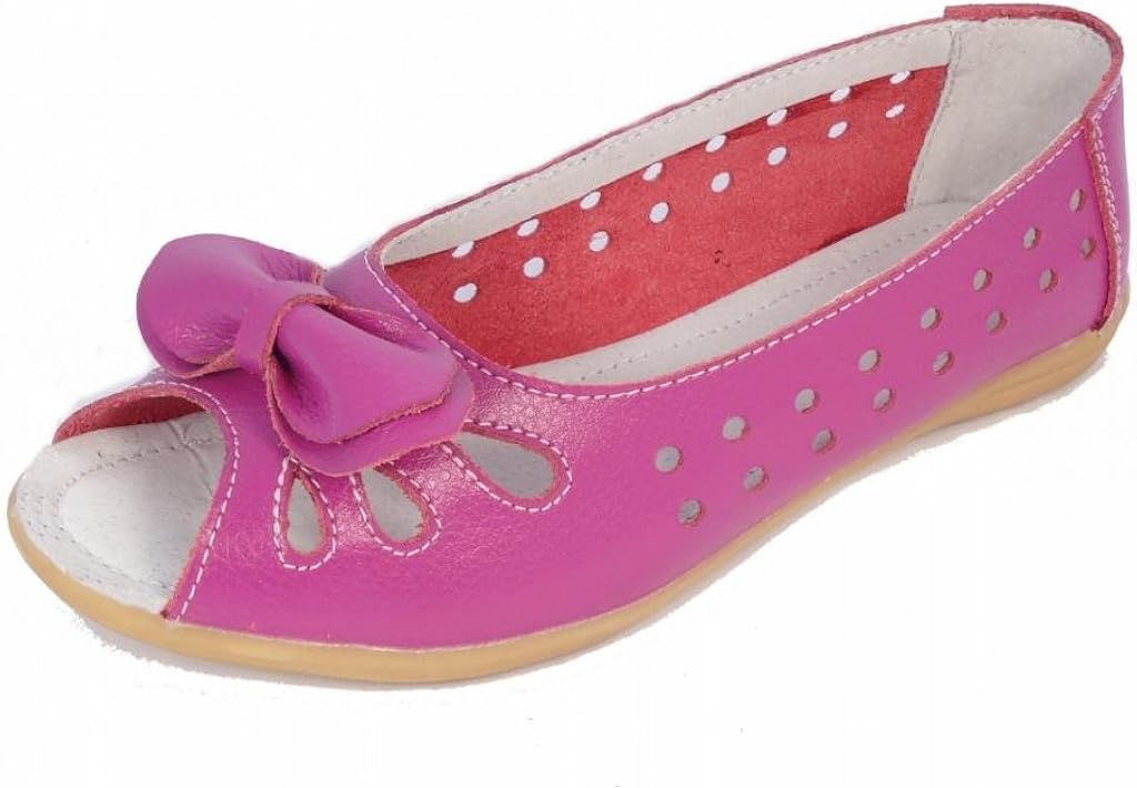 Ladies Coolers Premier Leather Open Toe Sandal/Shoe Rubber Sole Berry