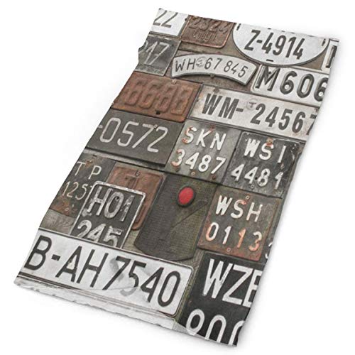 Headband Number Plates Outdoor Scarf Mask Neck Gaiter Head Wrap Sweatband Sports Headwear