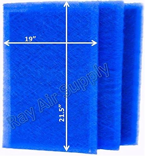 RAYAIR SUPPLY CT500 Replacement Filter Pads Compatible with Dynamic CT500 (3 Pack)