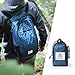 4Monster Hiking Daypack,Water Resistant Lightweight Packable Backpack for Travel Camping Outdoor (Blue, 24L)