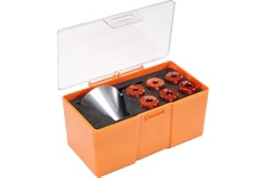 Lyman Products Brass Smith Pro Powder Funnel System, 5, Orange