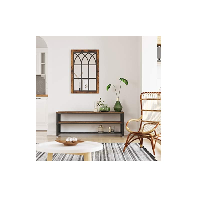 VASAGLE Mueble TV de hasta 60 Pulgadas, Armario para TV, Mesa de Centro