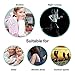 BIG HOUSE Safesound Personal Alarm Keychain, 130dB Personal Safety Alarms for Women Self Defense, Personal Portable Security Alarms with LED Lights (Batteries Included) - Black