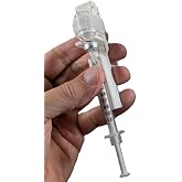 SYRINGJIG Adjustable Syringe Guide and Vial Holder with User-Friendly Finger Handle for 2 mL - 10 mL Vials