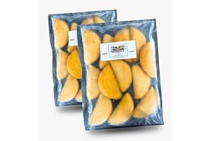 Mosaico Frozen Mini Empanadas Gluten Free by Mosaico Venezuelan Cusine (24 Count) (Ham and Cheese)