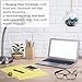 SunGrow 3 Hanging Glass Terrariums by Spherical Air Plant Orb, Handmade, Heat-Resistant Glass, Create Refreshing Atmosphere in Terrace Garden
