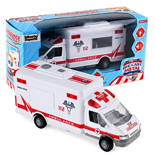 toy ambulance with lights and sound