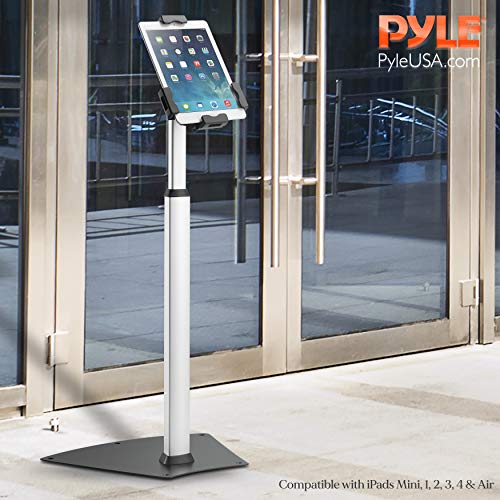 Pyle AntiTheft Tablet Security Stand Kiosk Heavy Duty Aluminum Metal