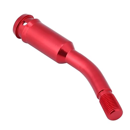 Qiilu Aluminium Curved Extension Gear Stick Knob Shifter Extender