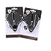 PRO-KODASKIN KO-DU-DI-BC-04 Motorcycle Carbon Brake and Clutch Caps for Ducati DIAVEL 1200 (Black)