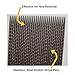 Bussani Lice Comb for Fine & Thick Hair | Lice Treatment | Nit Comb for Lice Eggs | Lice Brush | Peine para Piojos y Liendres para Niñas | Great for Dandruff & Psoriasis
