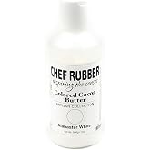Chef Rubber Cocoa Butter, Artisan Collection - Alabaster White 7 Ounce