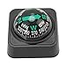Vehicle Auto Car Boat Truck Navigation Guide Digital Ball Shaped Compass Black