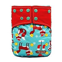 Loukou Infant Baby Training Pants Washable Breathable Comfortable Cloth Diapers
