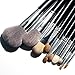 Halo World Makeup Brush Premium 10 Pieces Makeup Brushes Professional Foundation Blush Brush Face Eye Cosmetics Brushes with Leather Bag
