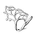 Mrsrui Family Tree of Life Wedding Band Engagement Ring 925 Sterling Silver Plated Gift for Women Mom Girl