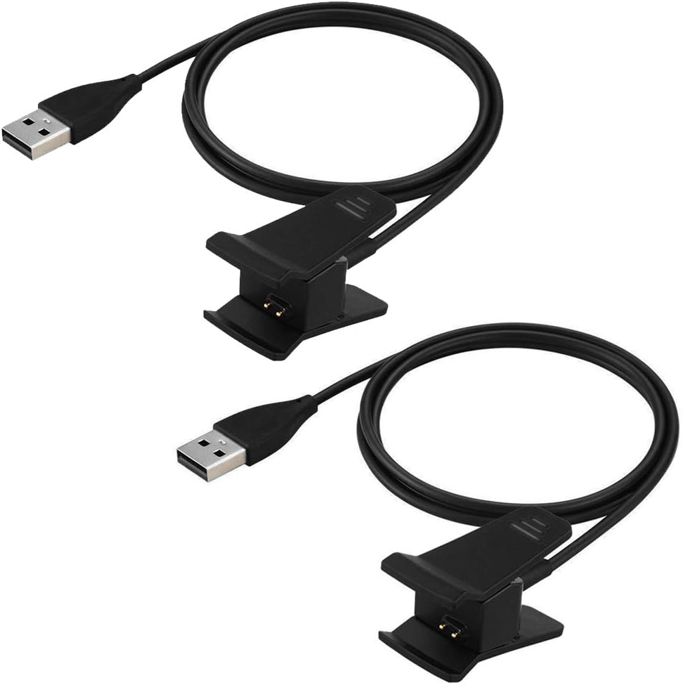AWINNER Charger for Fitbit Alta USB Charging Cable Replacement 2 Pack