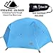 Hyke & Byke Zion Hiking & Backpacking Tent - 3 Season Ultralight, Waterproof Tent for Camping w/Rain Fly and Footprint - 2 Person - Blue