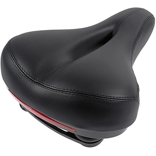 Zacro bike seat with led taillight,universal gel bike s…