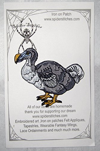 The Dodo Bird Raphus Cucullatus Iron on Patch