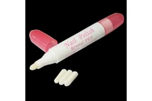 XFQUIJ CreazyBee 1PCS Nail Art Corrector Pen Remove Mistakes + 3 Tips Newest Nail Polish Corrector Pen Cleaner Erase Manicure