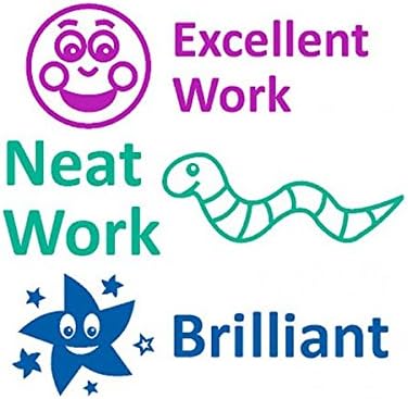 Trodat 3-in-1 Teacher Stamp For Marking Children's Schoolwork And Homework - Version 2, Small, Multi-coloured - Image 3