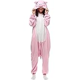 CHPIEPAJMAL Adult Animal Onesies Pajamas Cosplay Costume Halloween Sleepwear