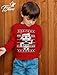 TeeStars - Big Santa Robot Ugly Christmas Sweater Youth Kids Long Sleeve T-Shirt