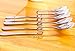 Xstore 5 Pcs Coffee Spoons, Stainless Steel Bending Hanging Creative Coffee Spoons Dessert Spoons Tea Coffee Scoops