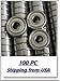 Lot 100 in-line/Skate/RollerBlade Hockey Bearings 608ZZ ABEC-7