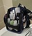 Compact Hanging Toiletry Bag, Personal Organizer for Men & Women | Rugged & Water Resistant with Mesh Pockets & Sturdy Hook for Business or Leisure Travel