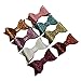 Yazon 20pcs 2.8 inch Layered Glitter Bows Clips Baby Girl's Hair Bows Alligator Clips Toddler Pigtail Bows