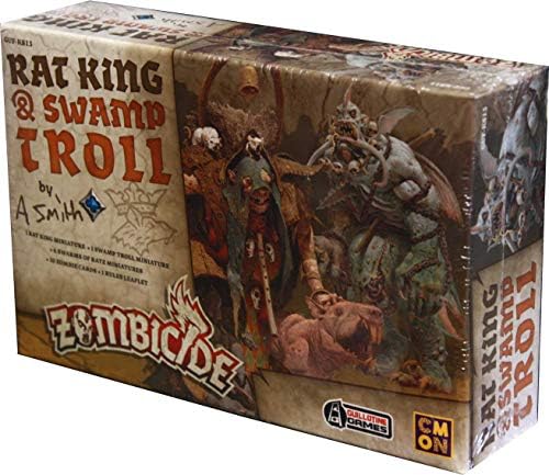 Zombicide Green Horde Rat King & Swamp Troll (Kickstarter Exclusive)